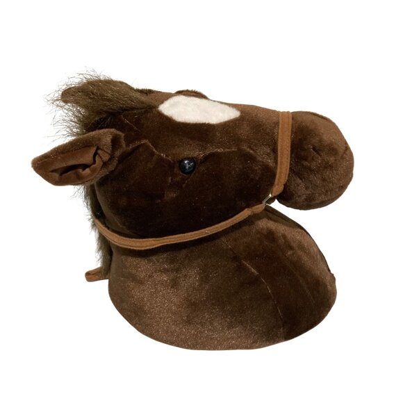 Stand Alone Singing Plush Horse Head Sings "Giddy Up" - Picture 1 of 8